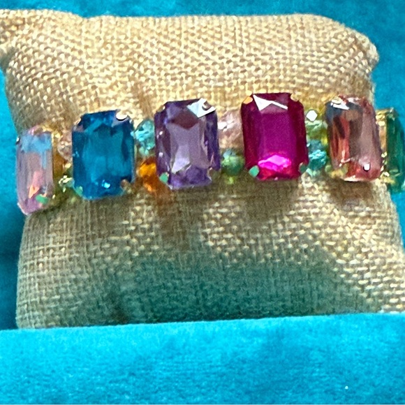 Jewelry - Multicolor Gemstone Stretch Bracelet
